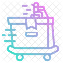 Schnelle Lieferung Expressversand Box Symbol