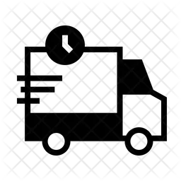 Schnelle Lieferung  Symbol