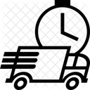 Schnell Lieferung LKW Symbol