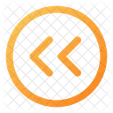 Schneller Linkskreis Symbol