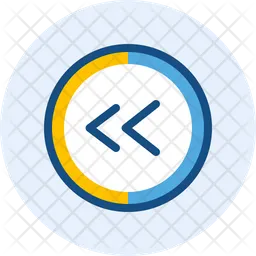 Schneller Rücklauf  Symbol