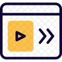 Schnelles Video  Symbol