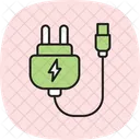 Schnellladeadapter Symbol