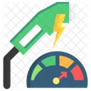 Schnellladegerat Blitz Aufladen Symbol