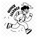 Schneller Lerner Intellektuell Anpassungsfahigkeit Icon