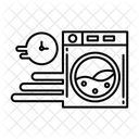 Schnellwäsche  Symbol