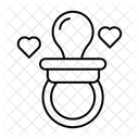 Schnuller Baby Brustwarze Symbol