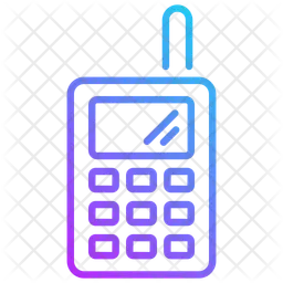 Schnurloses Telefon  Symbol