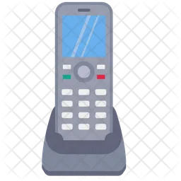 Schnurloses Telefon  Symbol