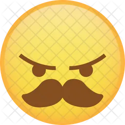 Schnurrbart Emoji Symbol