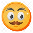 Schnurrbart-Emoji  Symbol