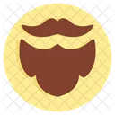 Schnurrbart Requisite Stand Requisite Schnurrbart Maske Symbol