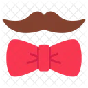 Schnurrbart Requisite Stand Requisite Schnurrbart Maske Symbol