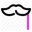Schnurrbart Symbol