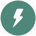 Schock Elektro Blitz Symbol