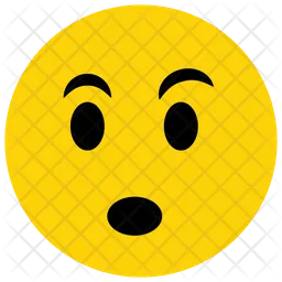 Schockiert Emoji Symbol