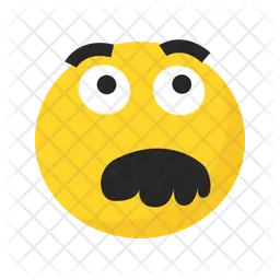 Schockiert Emoji Symbol