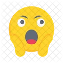 Emoji Emoticon Schockiert Symbol