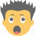 Schockiert Uberrascht Emoji Icon