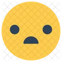 Schockiertes Gesicht Uberrascht Wow Symbol