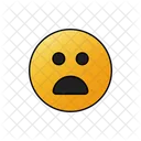 Schockiertes Gesicht  Symbol