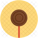 Schokolade Lolly Lebensmittel Symbol