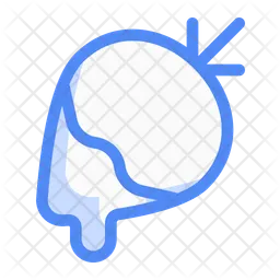 Schokolade Erdbeere  Symbol