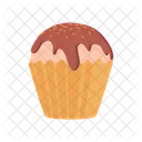 Schnell Essen Cupcake Symbol