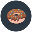 Schokoladendonut Donut Susswaren Symbol