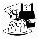 Schokoladenpudding  Symbol