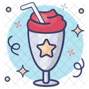 Schokoladenshake Eisshake Frischer Shake Symbol