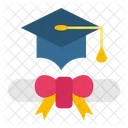 Education Graduation Library Icon