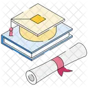Scholarship Graduation Convocation Icon