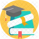 Scholarship Education Graduation Icon