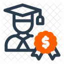 Scholarship Education Funding Icon