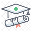 Certificate Diploma Degree Icon