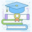 Certificate Diploma Degree Icon