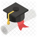 Certificate Diploma Degree Icon