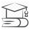 Graduate Graduation Learning Icon