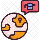 Back To School Scholarship College Icon