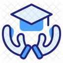 Scholarship Hand Education Icon