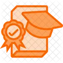 Scholarship Education Graduation Icon