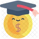 Scholarship Kawaii Education Icon