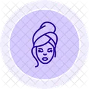 Schönheit Gesicht  Symbol