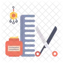 Schonheit Mode Salon Symbol