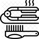 Schonheitsgerate Haarglatter Haarglatter Symbol