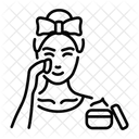 Schönheitscreme  Symbol
