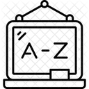 School Blackboard Classroom Icon