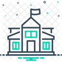 School Educational Building Icon