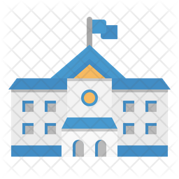 School Icon Of Flat Style Available In Svg Png Eps Ai Icon Fonts